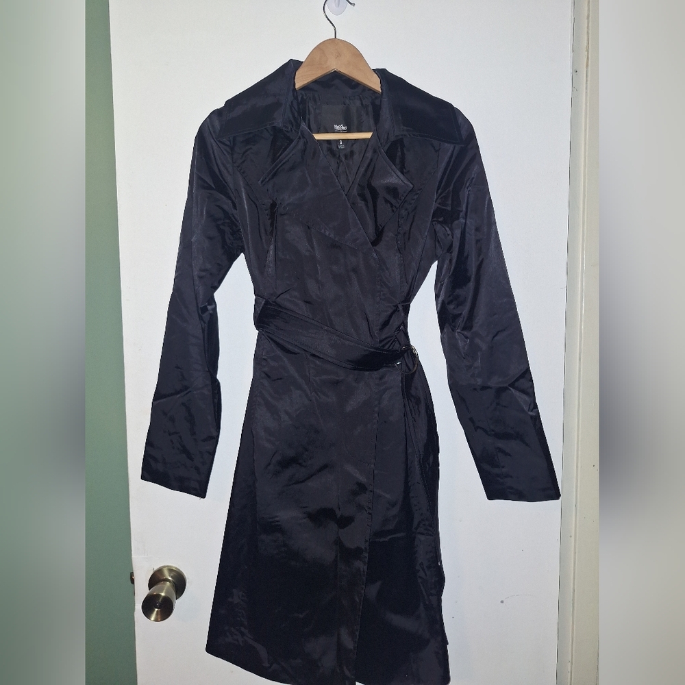Mossimo Supply Co. Black Trench Coat